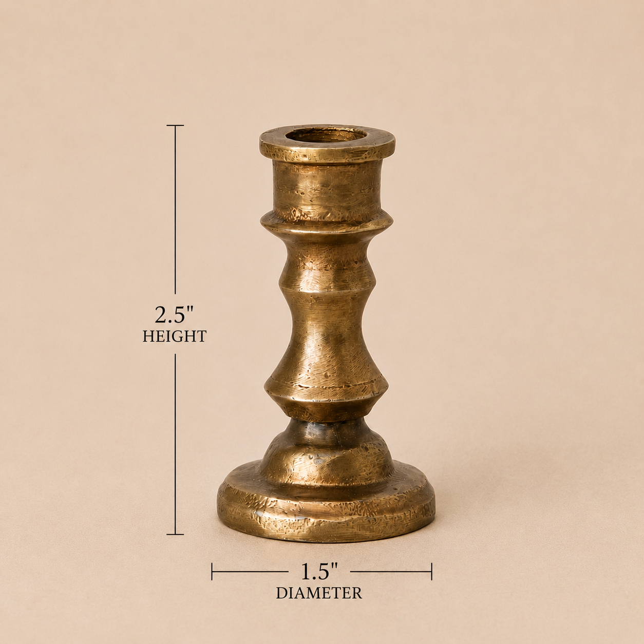Mini Taper Holder 2.5”H