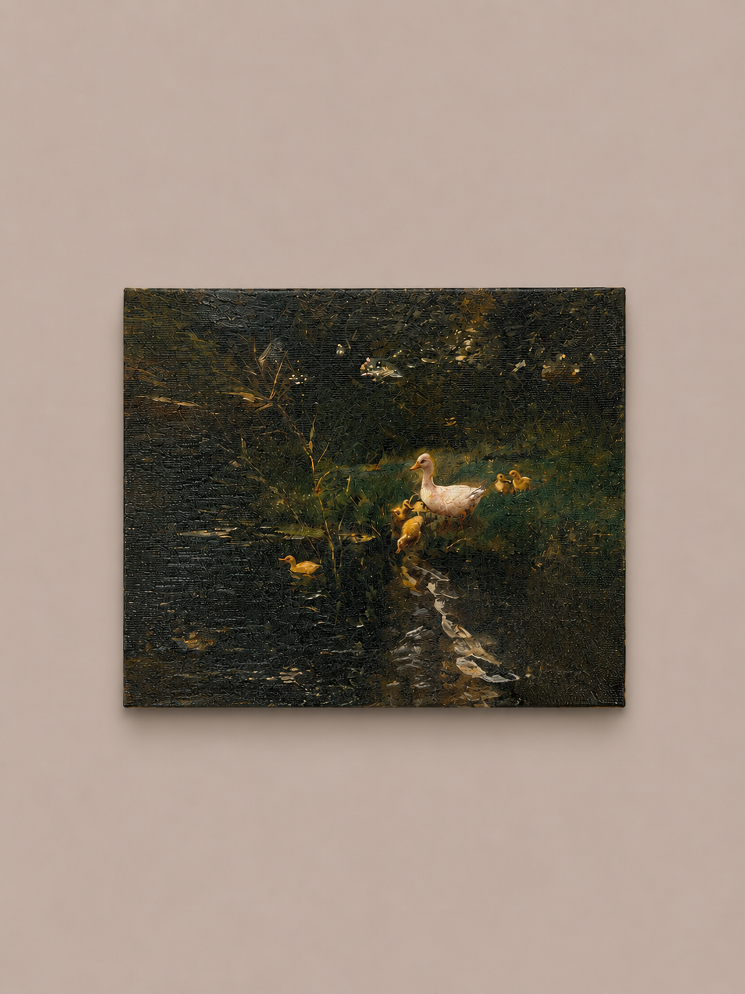 Ducks Pond 5X7
