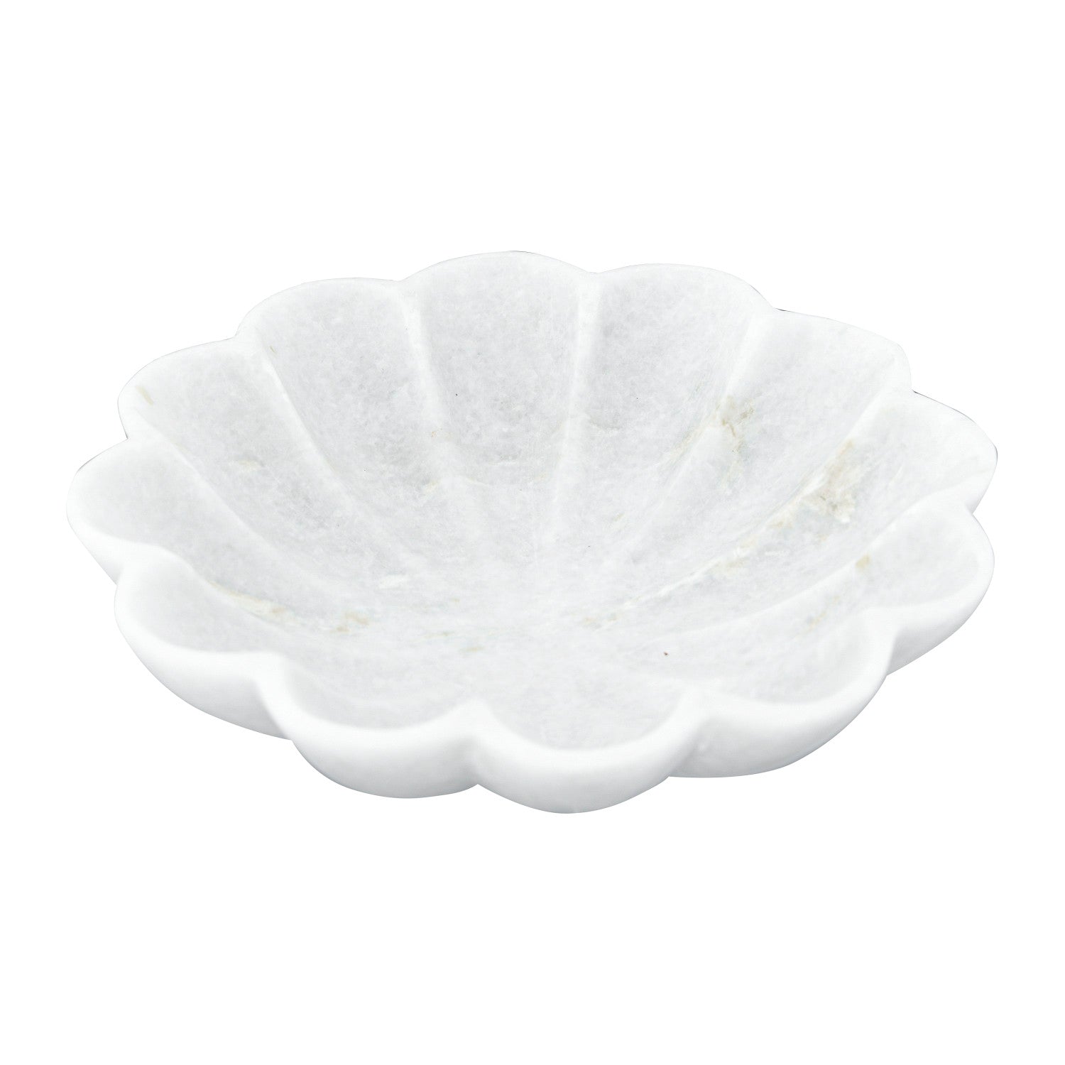 Marble Flower Shaped Dish