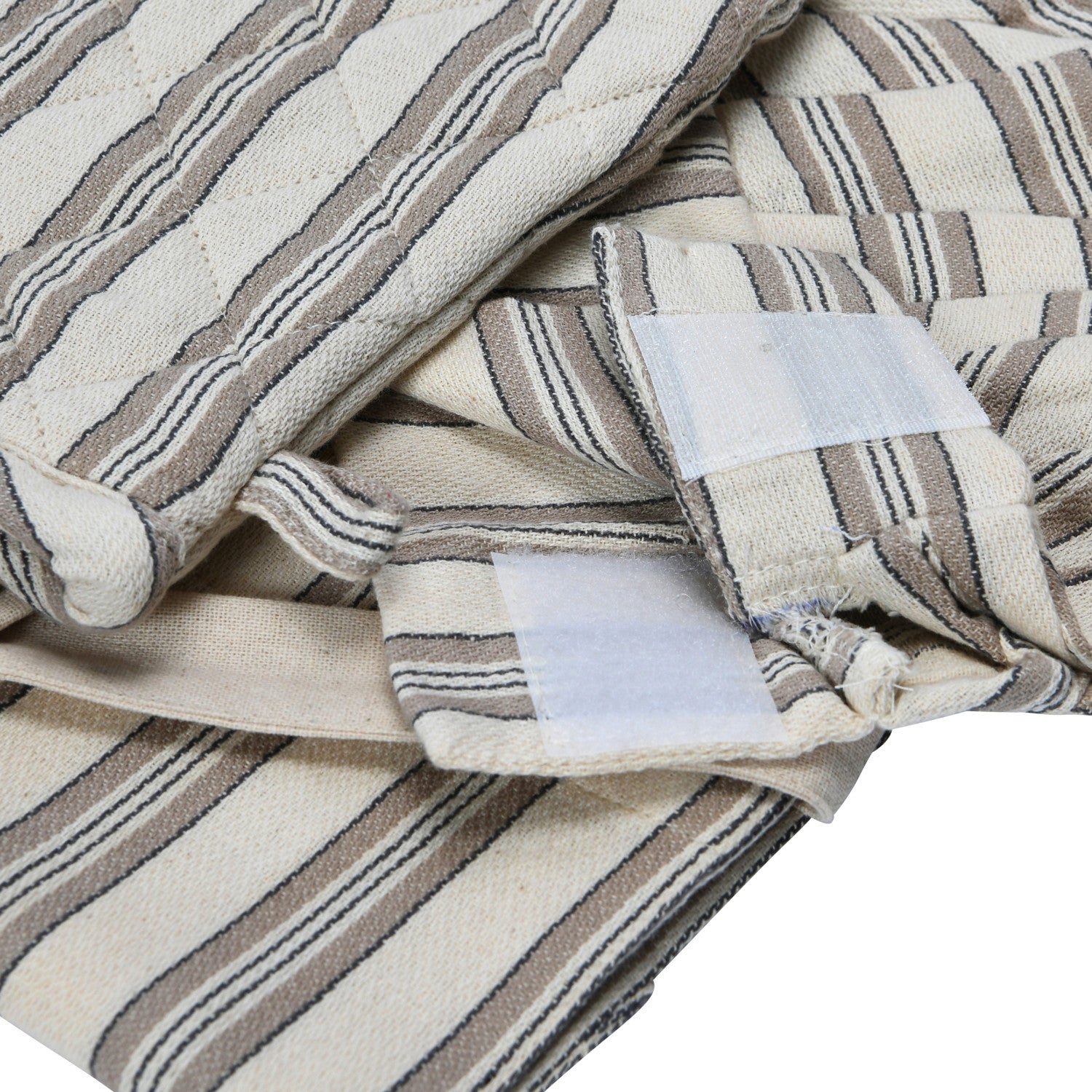 Child Striped Apron With Chef Hat & Oven Mitt