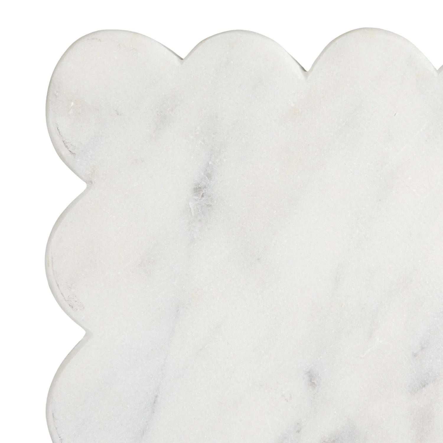 Scalloped Marble Cheese & Cutting Board