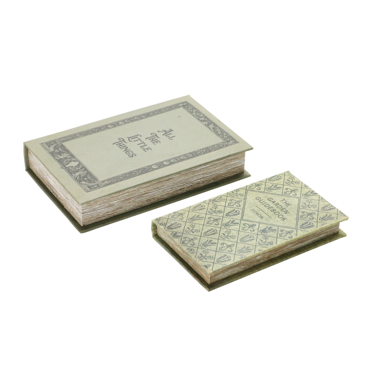 All The Little Book Storage Boxes S/2