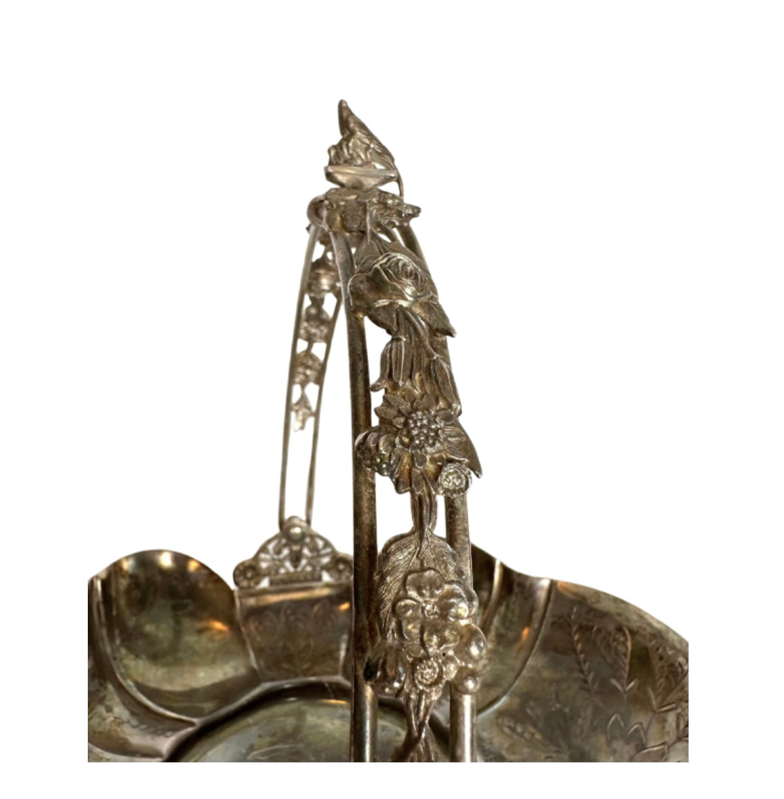 Vintage Silver Basket