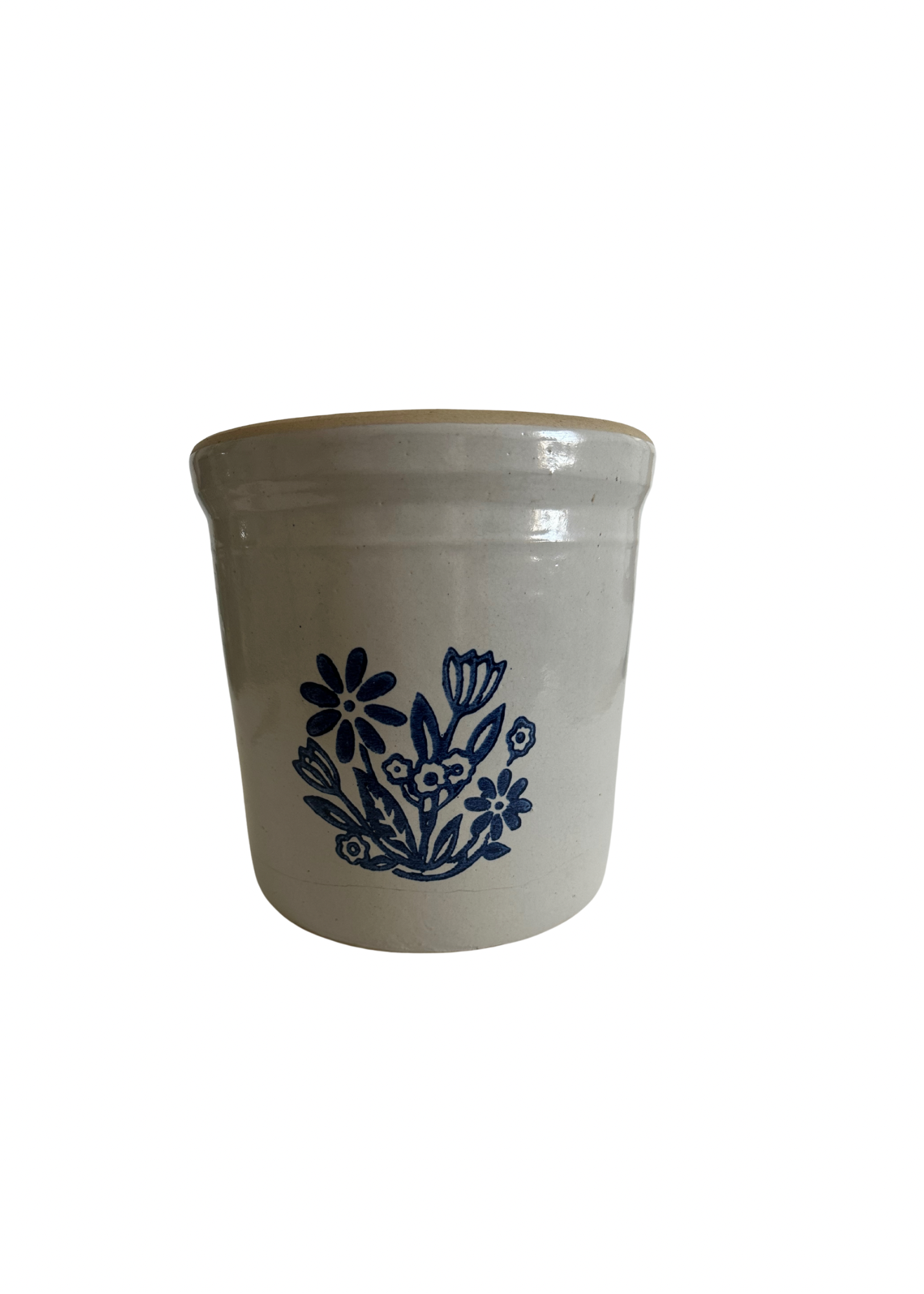Vintage Flower Crock