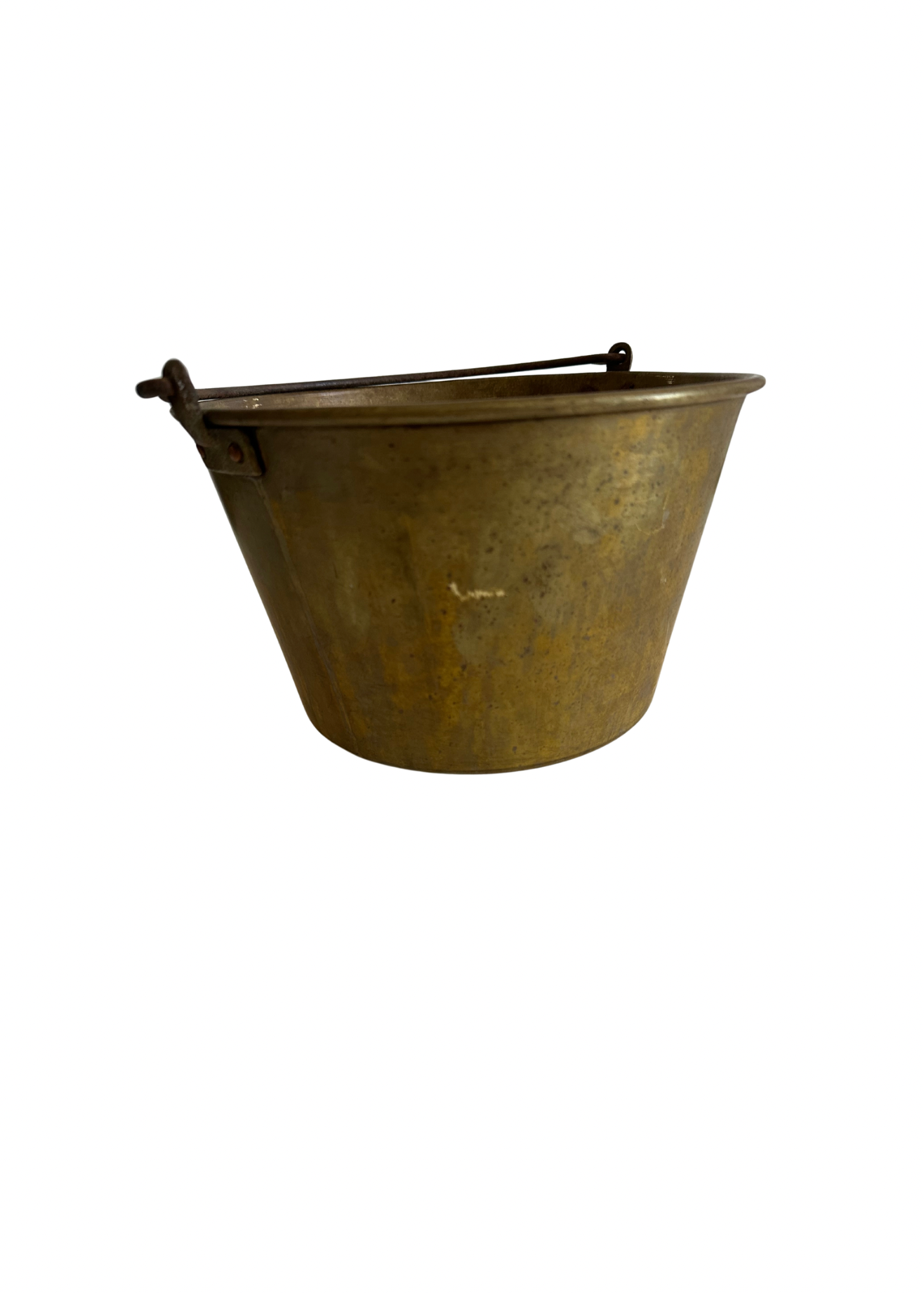 Vintage Brass Bucket