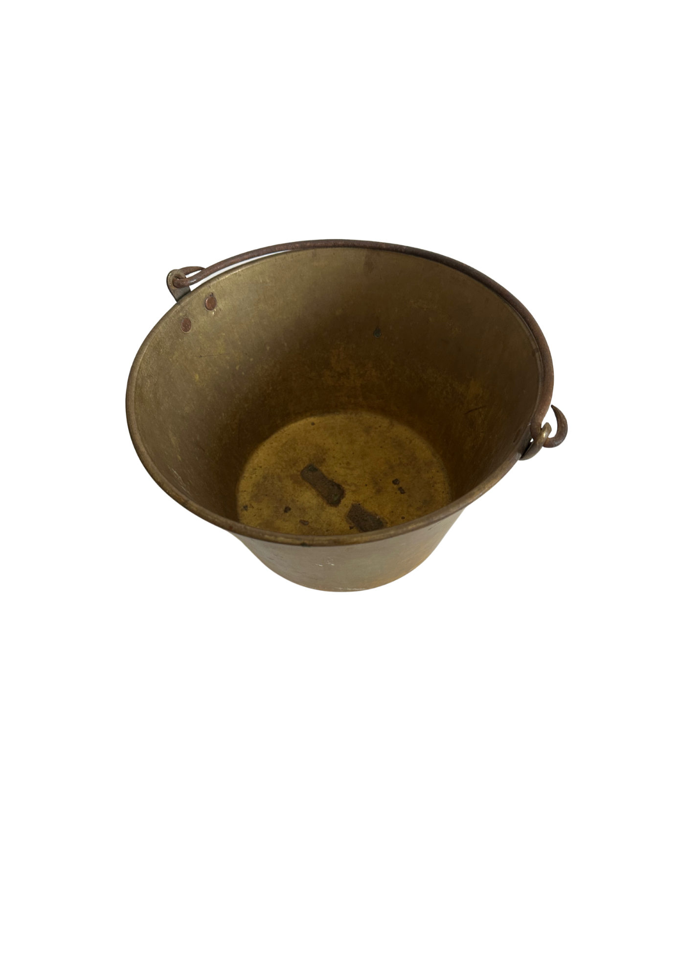 Vintage Brass Bucket