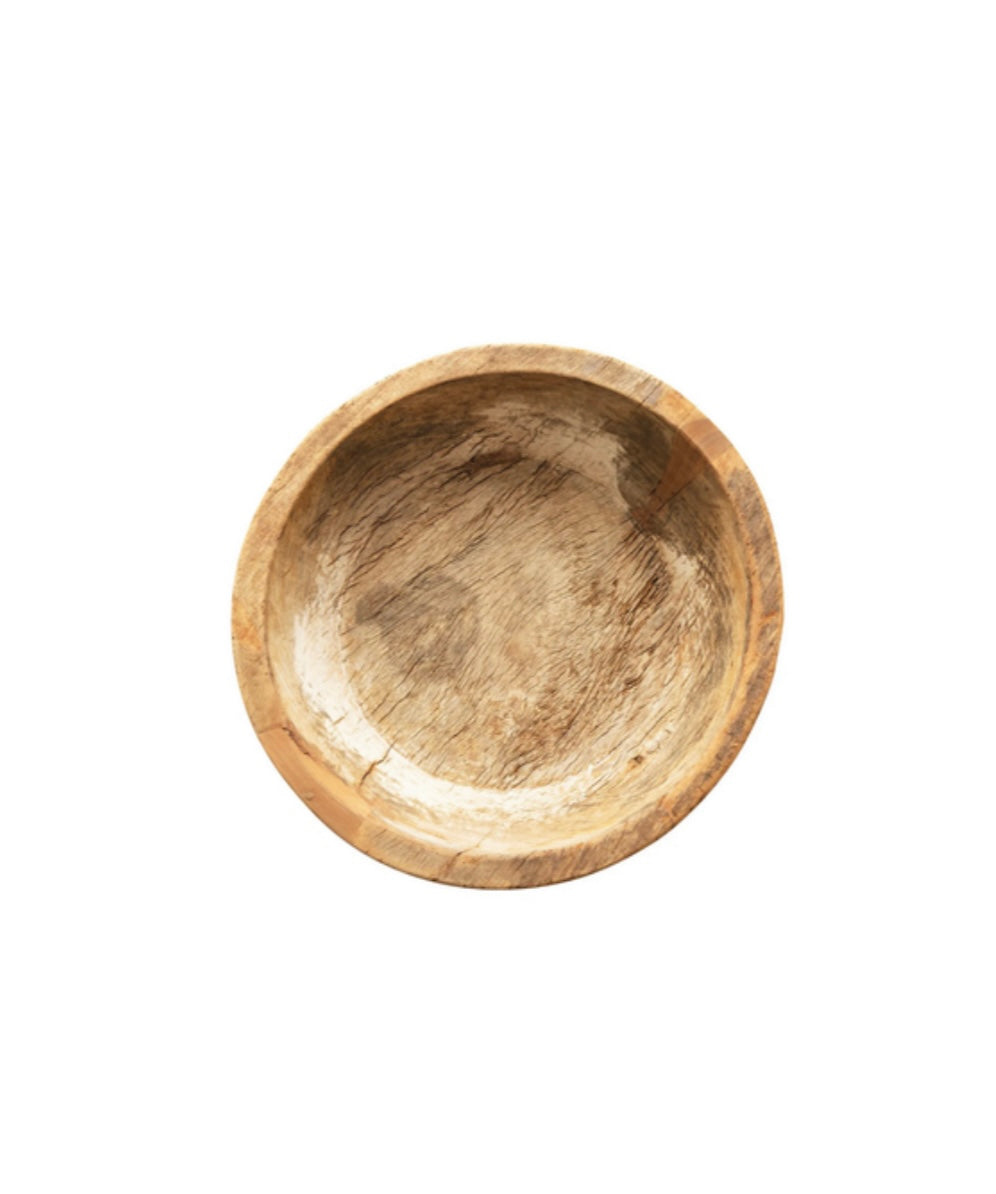 Vintage Wood Bowl