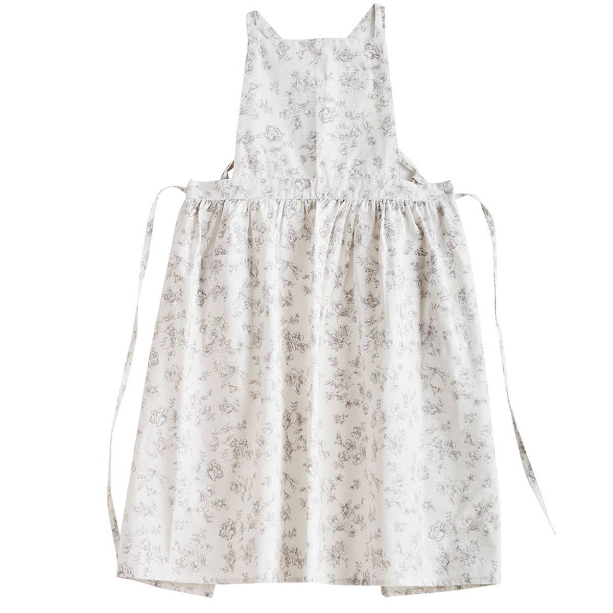 Floral Print Apron