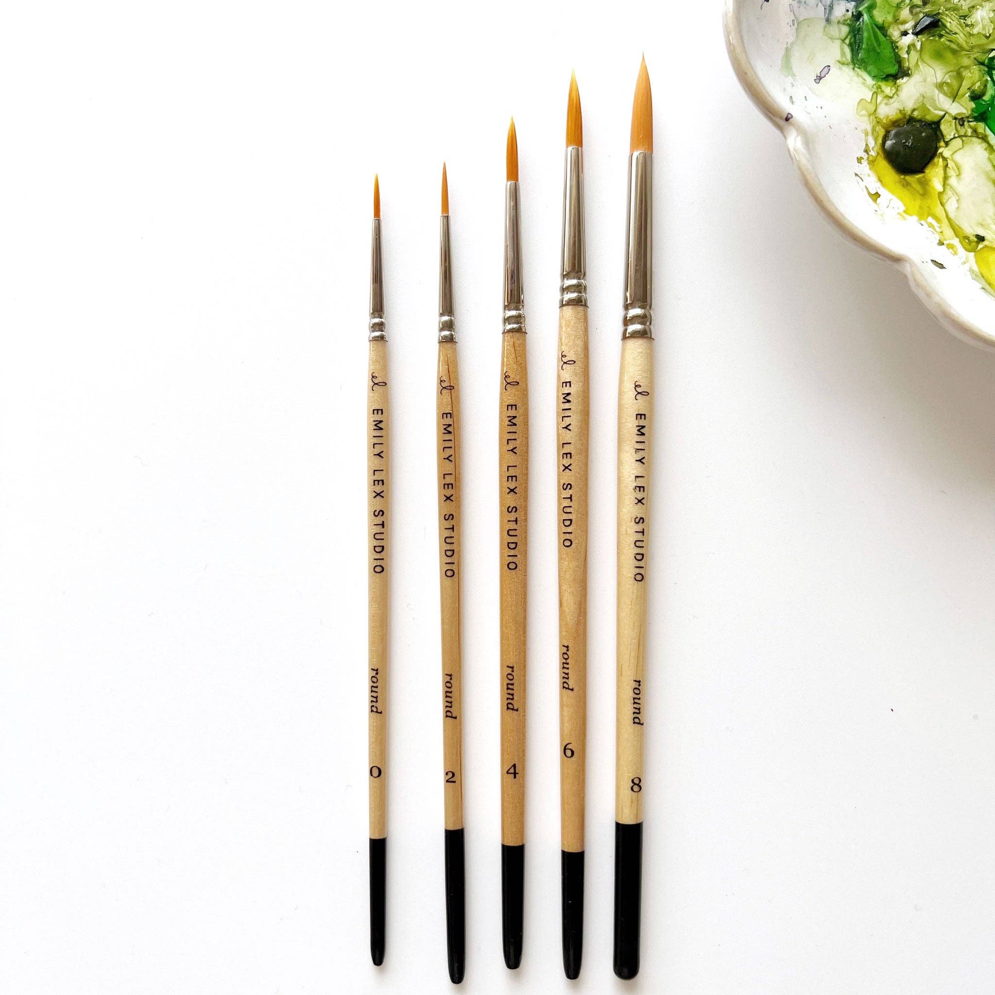 Watercolor Paintbrush S/5