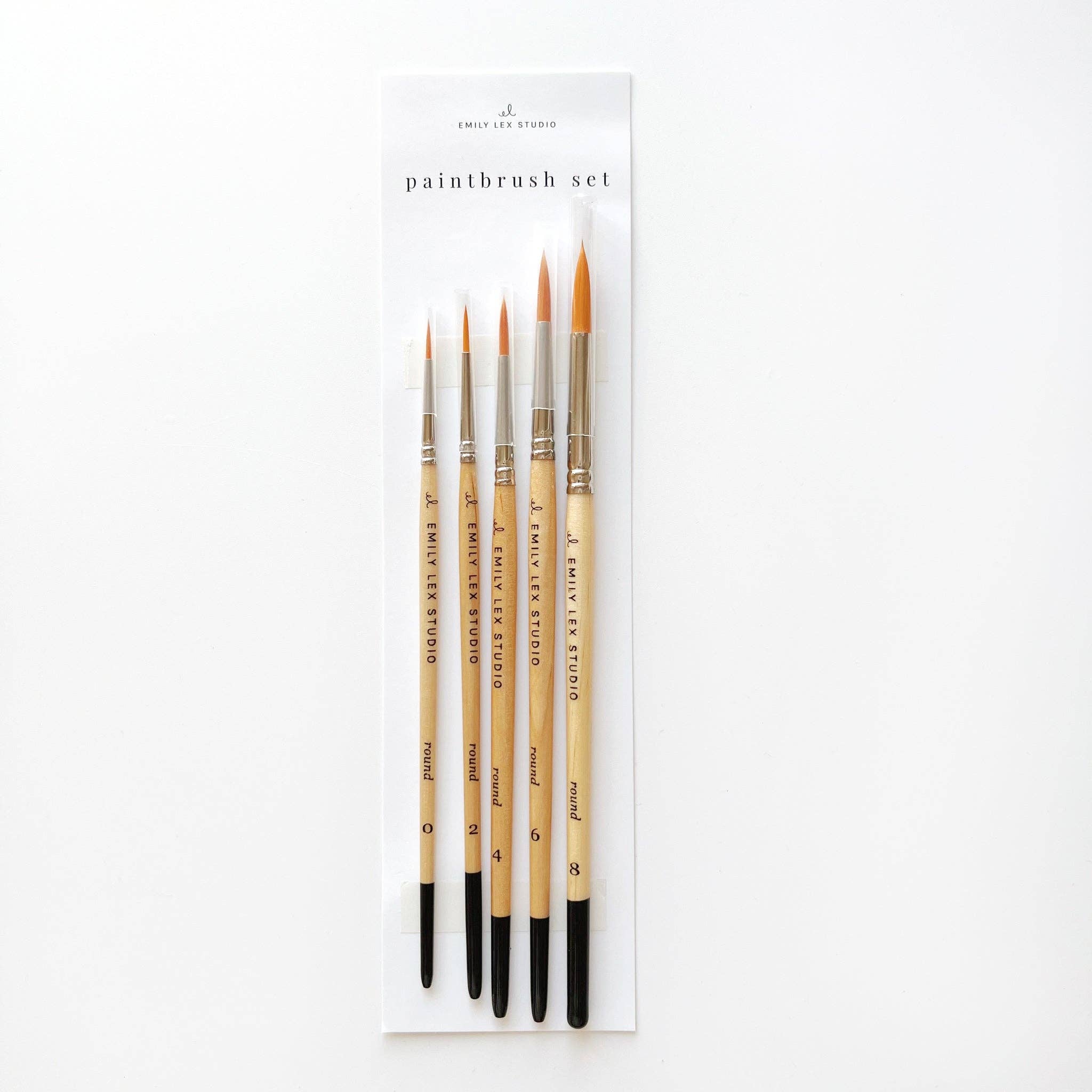 Watercolor Paintbrush S/5