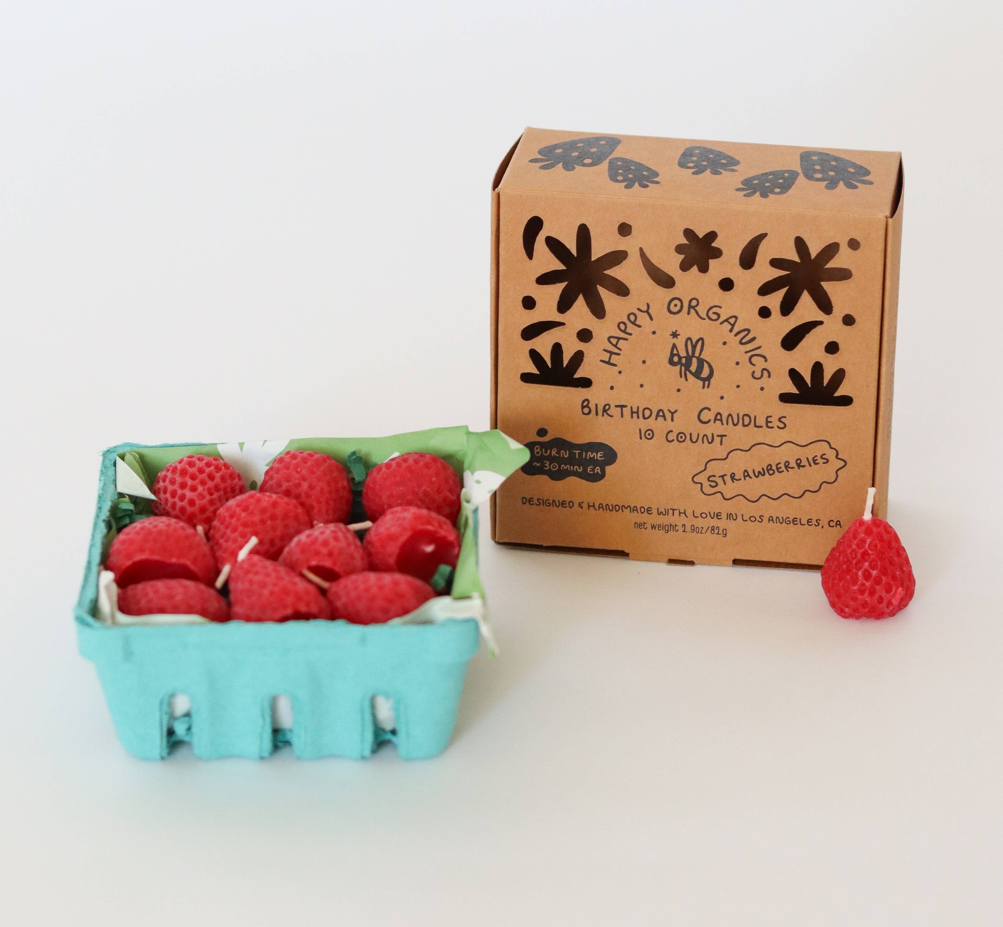 Strawberry Candles
